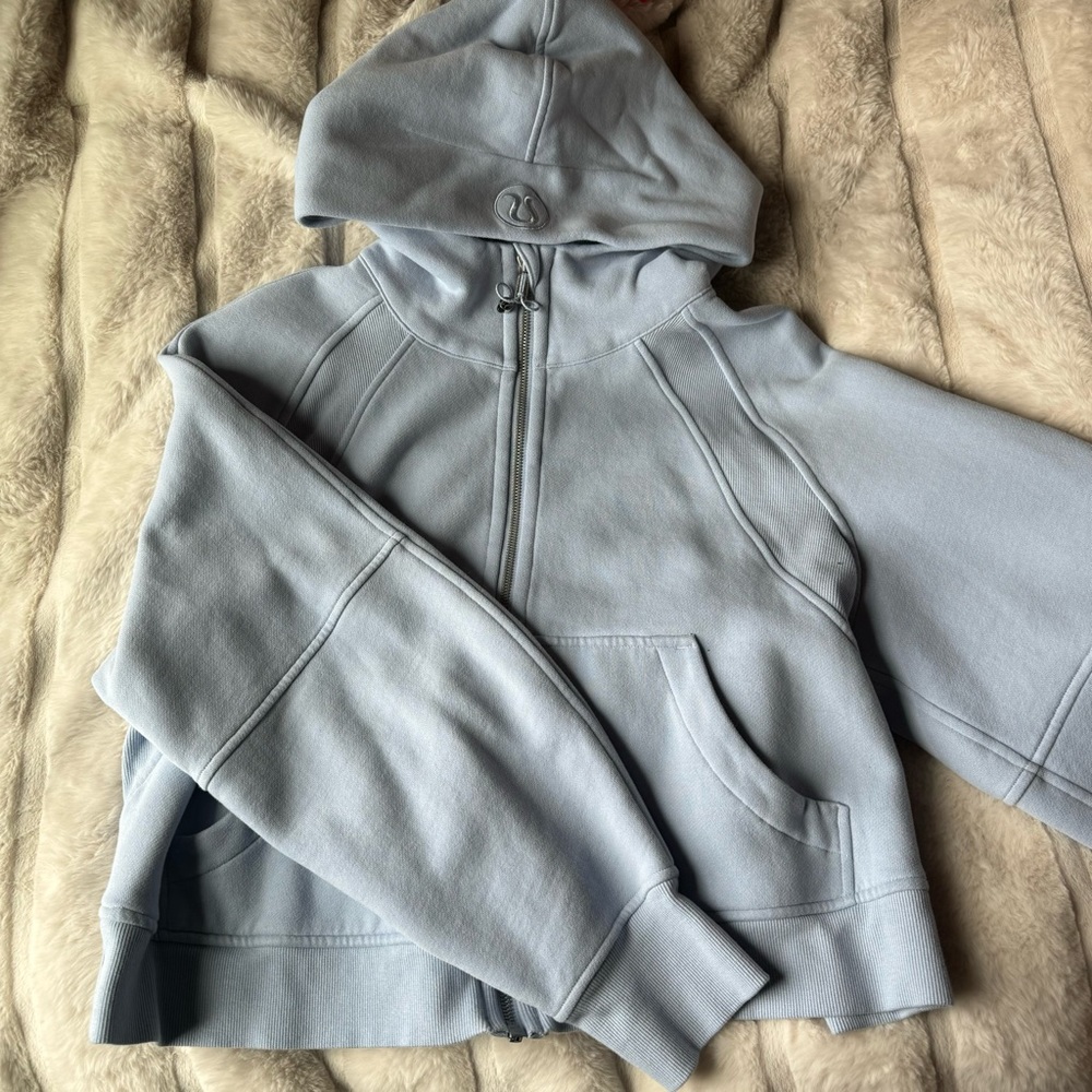 lululemon scuba oversized full zip hoodie